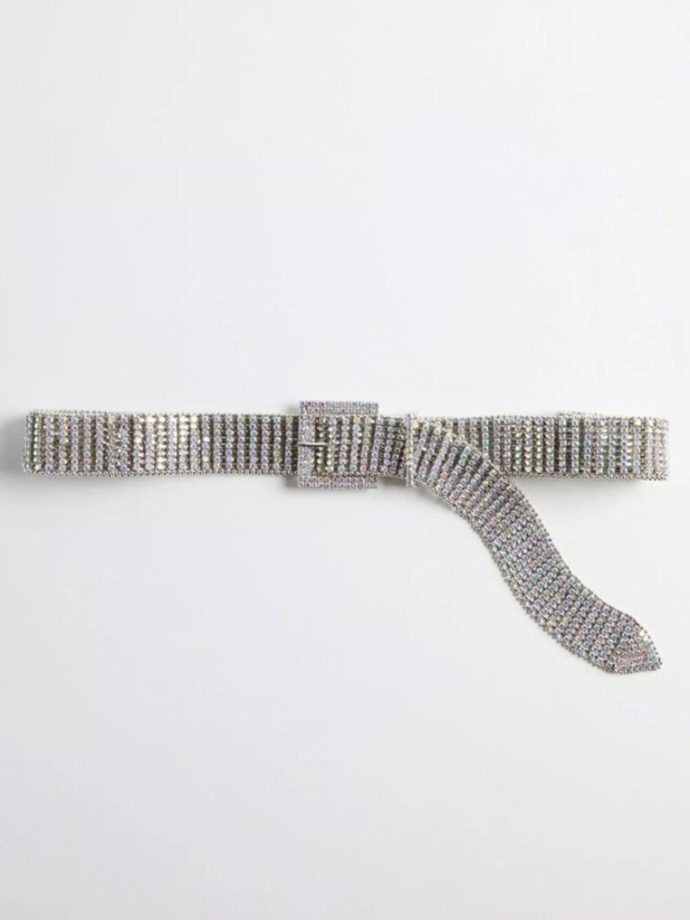 TORRID RHINESTONE JEAN BELT SILVER 3 3X 22 24